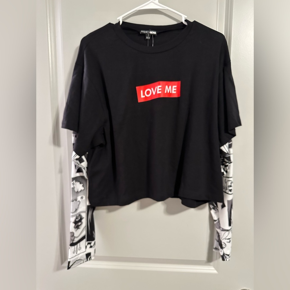 Love Me crop top